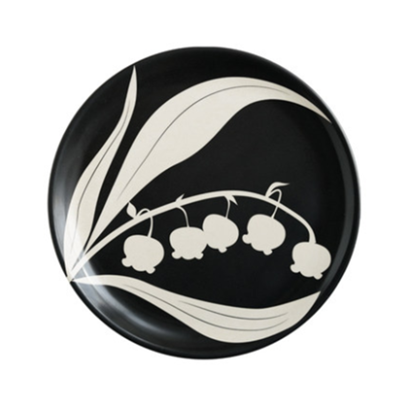 Momo - Lily of the Valley Plate-Tableware- A Bit Sleepy | Homedecor Concept Store