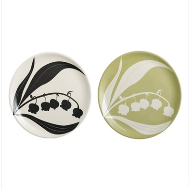 Momo - Lily of the Valley Plate-Tableware- A Bit Sleepy | Homedecor Concept Store