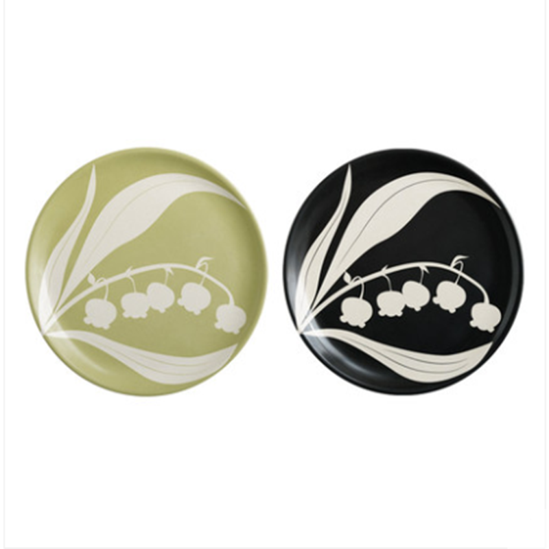 Momo - Lily of the Valley Plate-Tableware- A Bit Sleepy | Homedecor Concept Store