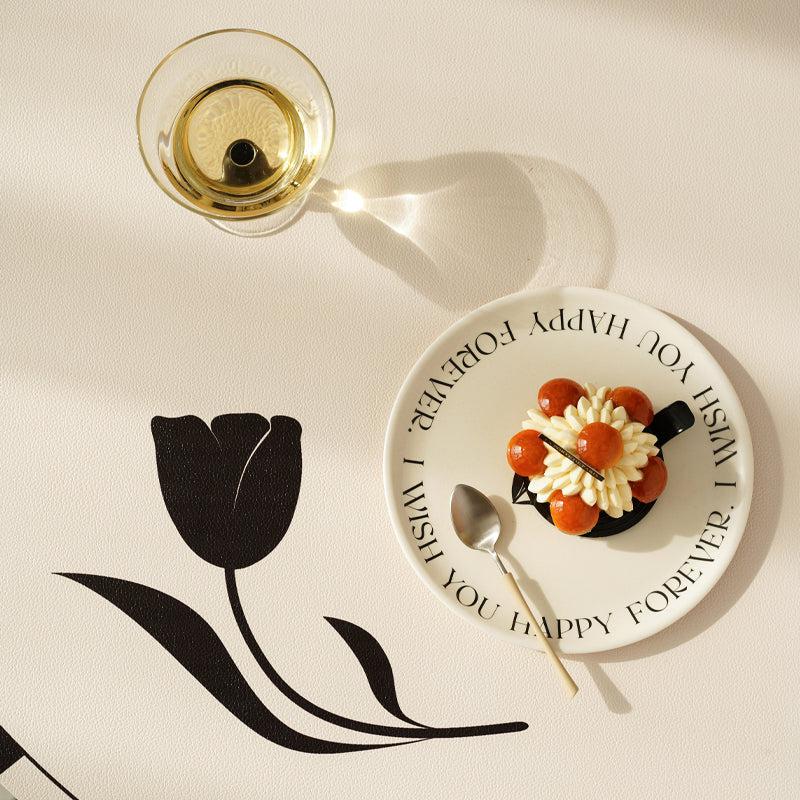 Momo - Lily of the Valley Plate-Tableware- A Bit Sleepy | Homedecor Concept Store