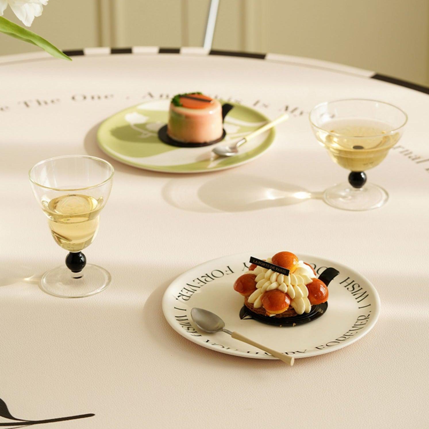 Momo - Lily of the Valley Plate-Tableware- A Bit Sleepy | Homedecor Concept Store