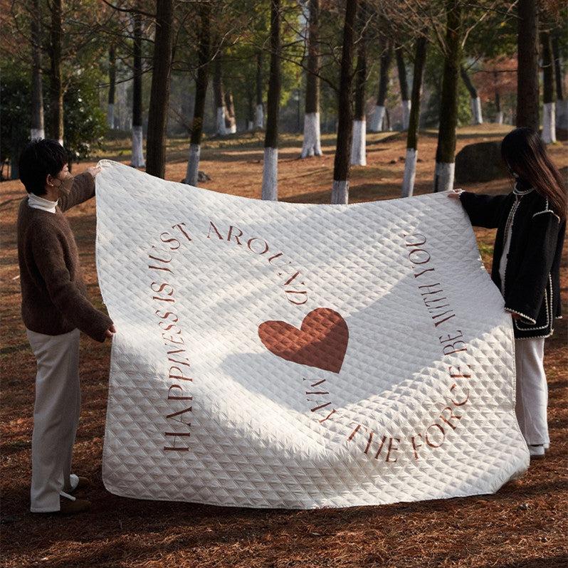 Momo - Milk Tea Love Spring Camping Waterproof Picnic Mat-Outdoor- A Bit Sleepy | Homedecor Concept Store