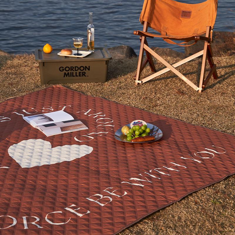Momo - Milk Tea Love Spring Camping Waterproof Picnic Mat-Outdoor- A Bit Sleepy | Homedecor Concept Store