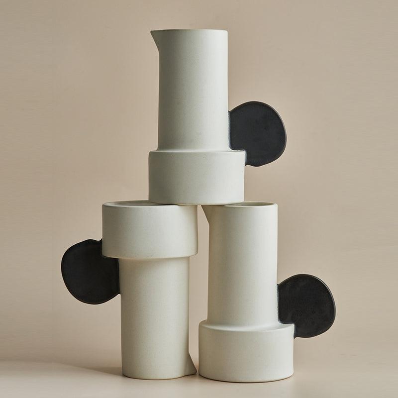 Momo - Misty Moon Ceramic Vase-Furnishings- A Bit Sleepy | Homedecor Concept Store