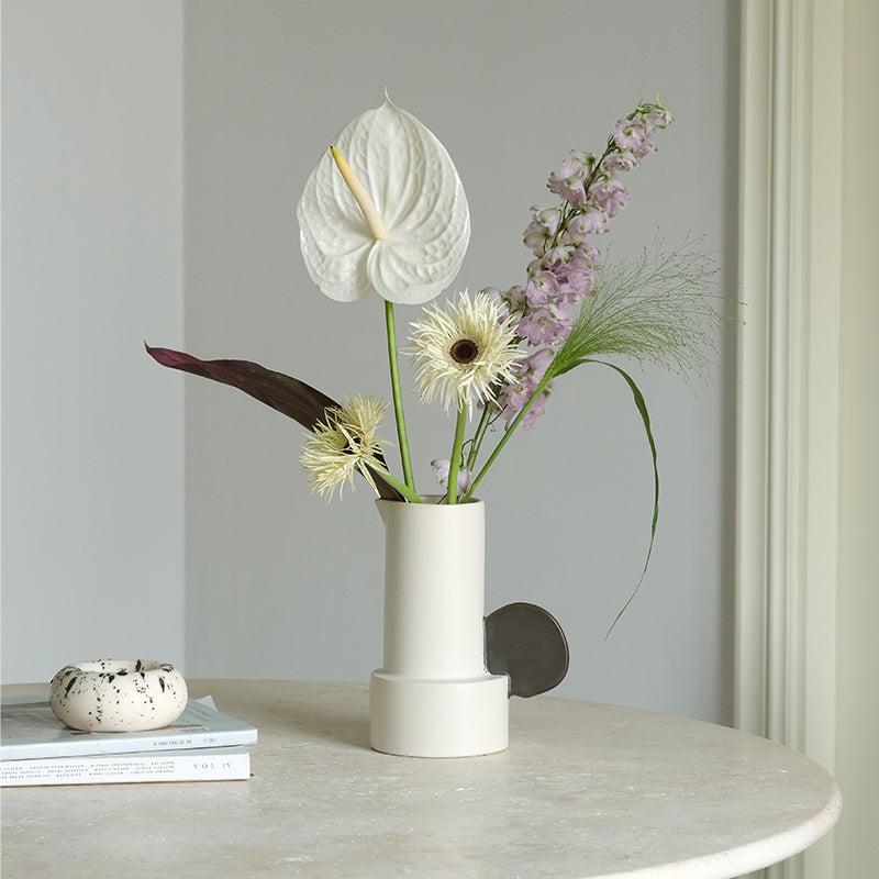Momo - Misty Moon Ceramic Vase-Furnishings- A Bit Sleepy | Homedecor Concept Store
