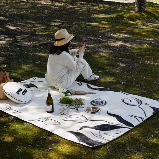 Momo - Tulip Waterproof Picnic Mat-Outdoor- A Bit Sleepy | Homedecor Concept Store