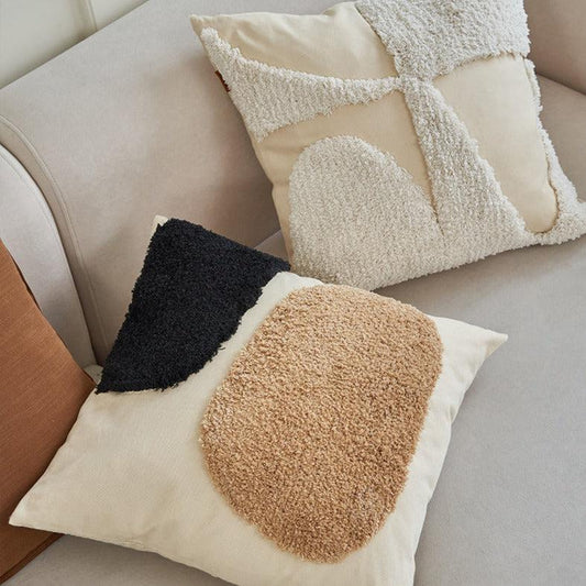 Momo - Warm Autumn Tufted Throw Pillow Series-Textiles- A Bit Sleepy | Homedecor Concept Store