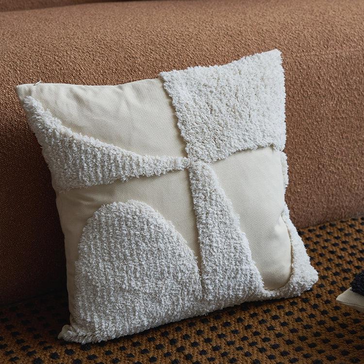 Momo - Warm Autumn Tufted Throw Pillow Series-Textiles- A Bit Sleepy | Homedecor Concept Store
