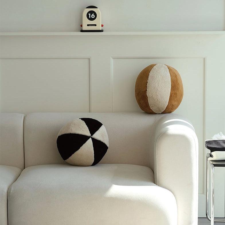 Momo - Wonderland Plush Spherical Throw Pillow-Textiles- A Bit Sleepy | Homedecor Concept Store