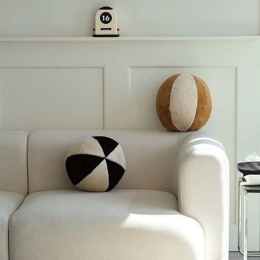 Momo - Wonderland Plush Spherical Throw Pillow-Textiles- A Bit Sleepy | Homedecor Concept Store