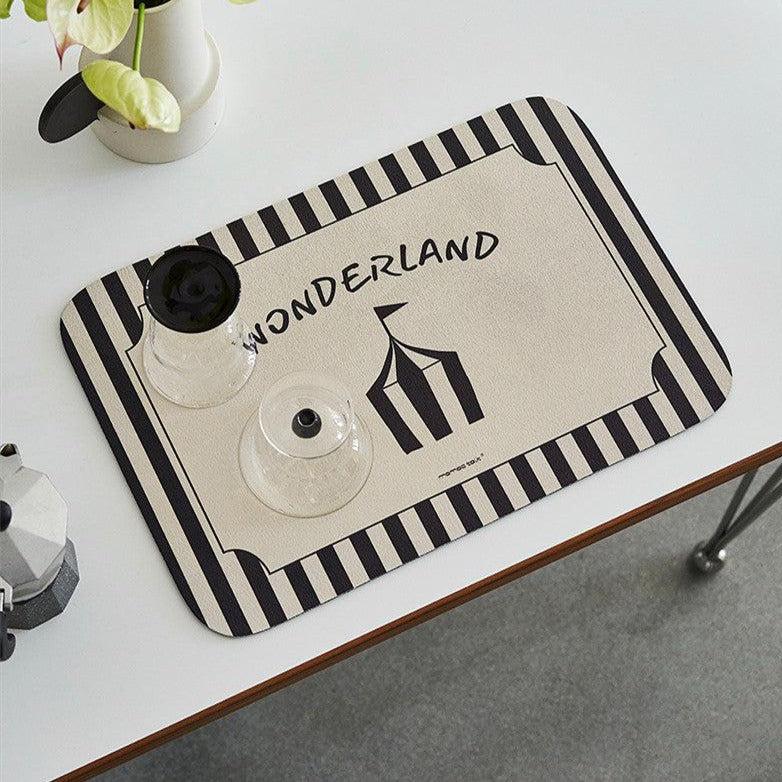 Momo - Wonderland Waterproof Diatomite Table Mat-Kitchenware- A Bit Sleepy | Homedecor Concept Store