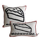 Moon - Cream Chestnut Cake Knitted Throw Pillow-Textiles- A Bit Sleepy | Homedecor Concept Store
