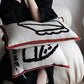 Moon - Cream Chestnut Cake Knitted Throw Pillow-Textiles- A Bit Sleepy | Homedecor Concept Store