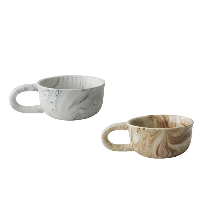 Moon - Medieval Marble Lava Coffee Cup-Drinkware- A Bit Sleepy | Homedecor Concept Store