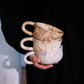 Moon - Medieval Marble Lava Coffee Cup-Drinkware- A Bit Sleepy | Homedecor Concept Store