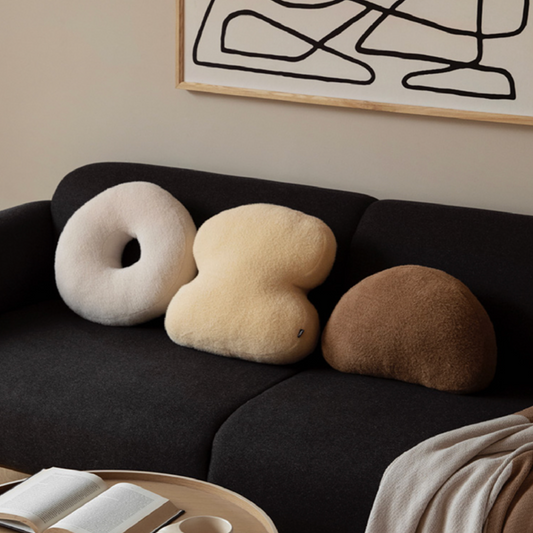 More - 3D Geometry Throw Pillow Cushion-Furnishings- A Bit Sleepy | Homedecor Concept Store