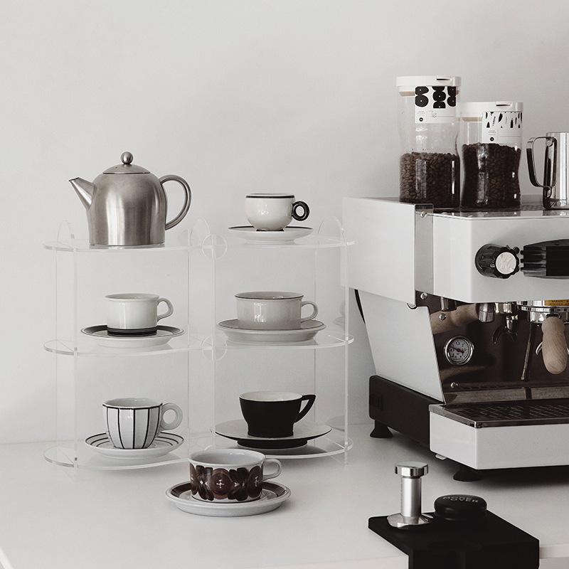More - Amber Functional Tableware Shelf Sundries Rack-Furnishings- A Bit Sleepy | Homedecor Concept Store