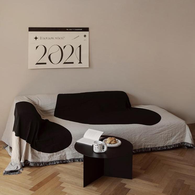 More - Blocks Throw Blanket-Textiles- A Bit Sleepy | Homedecor Concept Store