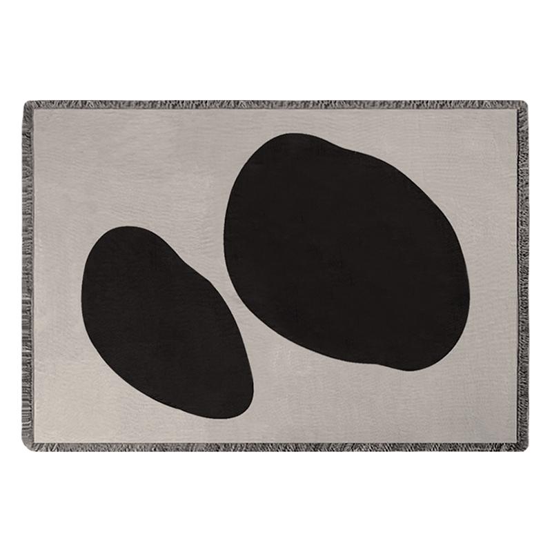 More - Blocks Throw Blanket-Textiles- A Bit Sleepy | Homedecor Concept Store