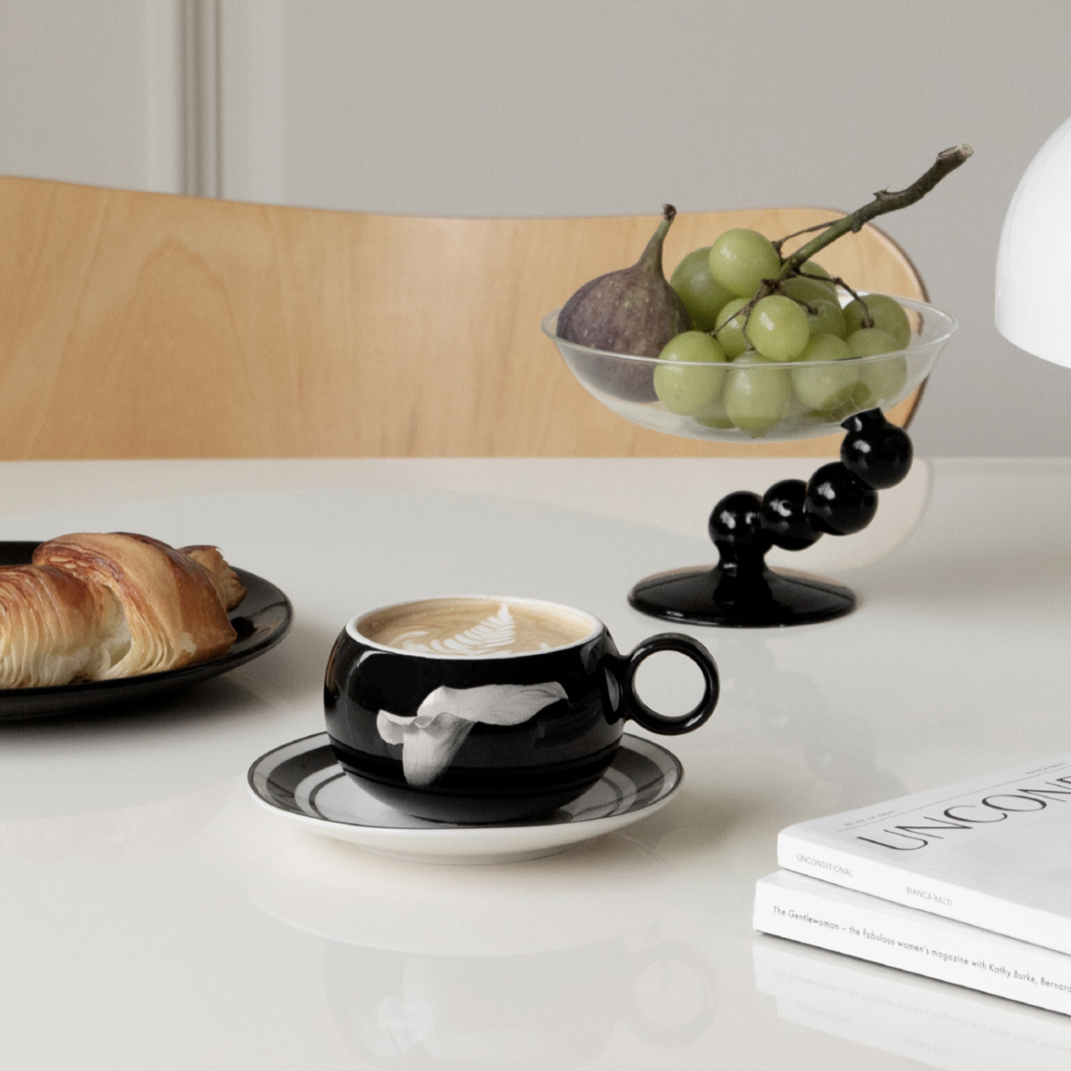 More - Calla Lily Ceramic Coffee Cup-Drinkware- A Bit Sleepy | Homedecor Concept Store