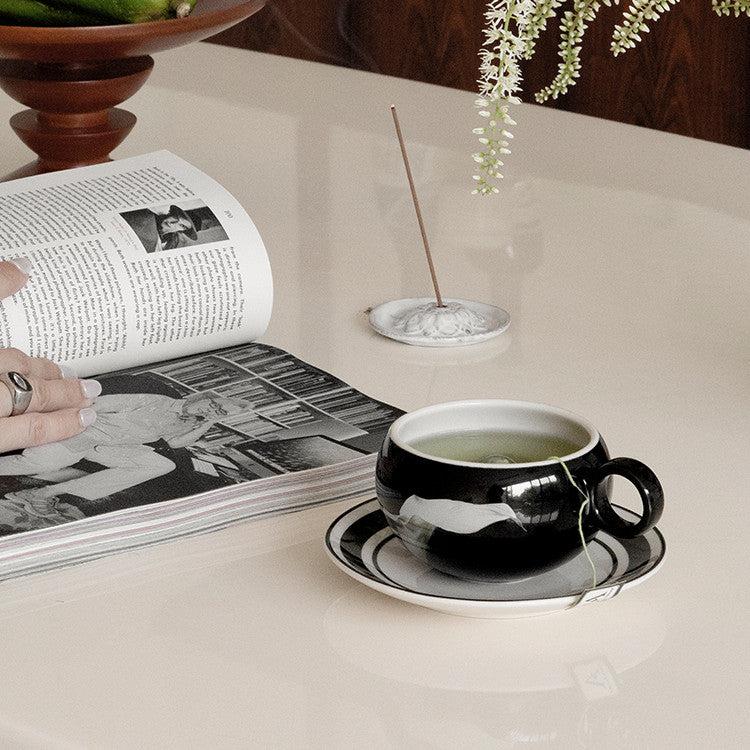 More - Calla Lily Ceramic Coffee Cup-Drinkware- A Bit Sleepy | Homedecor Concept Store