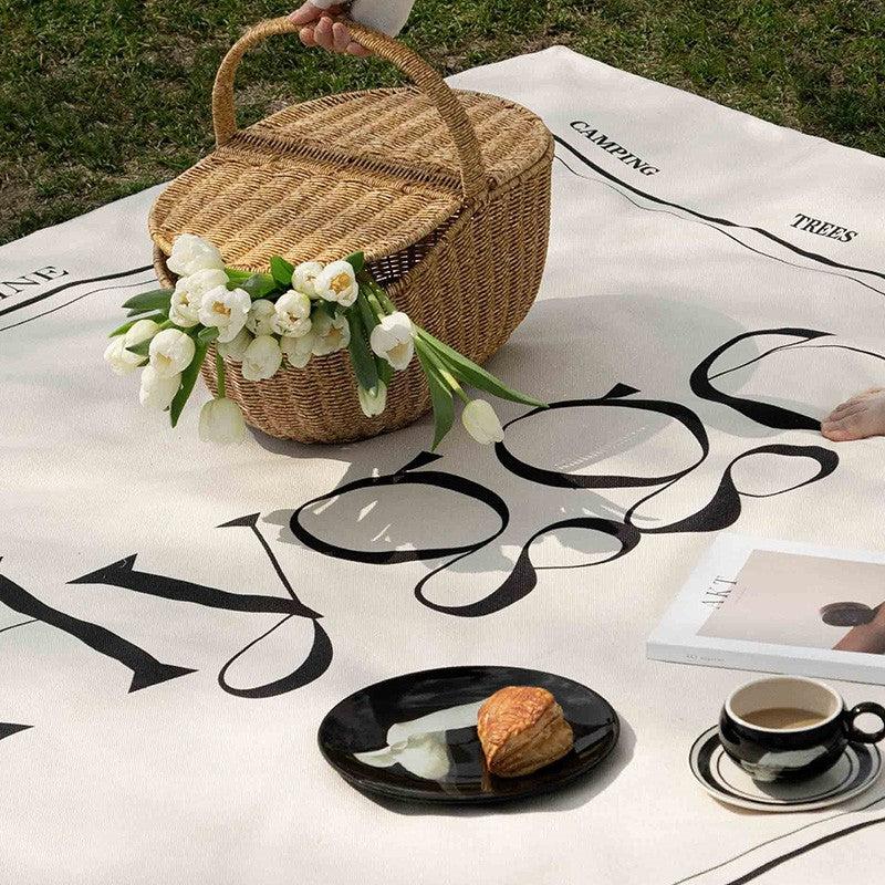 More - Hygge Creamy Waterproof Picnic Mat-Outdoor- A Bit Sleepy | Homedecor Concept Store