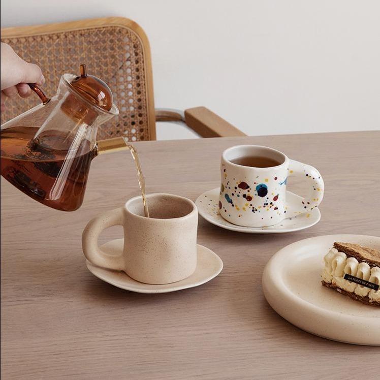 More - Irregular Splash Mug Set-Drinkware- A Bit Sleepy | Homedecor Concept Store
