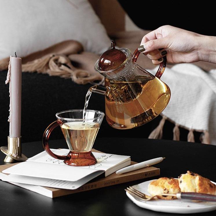 More - Labo Glass Teapot Set-Drinkware- A Bit Sleepy | Homedecor Concept Store