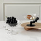More - Pearl Standing Glass Bowl-Drinkware- A Bit Sleepy | Homedecor Concept Store