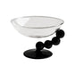 More - Pearl Standing Glass Bowl-Drinkware- A Bit Sleepy | Homedecor Concept Store