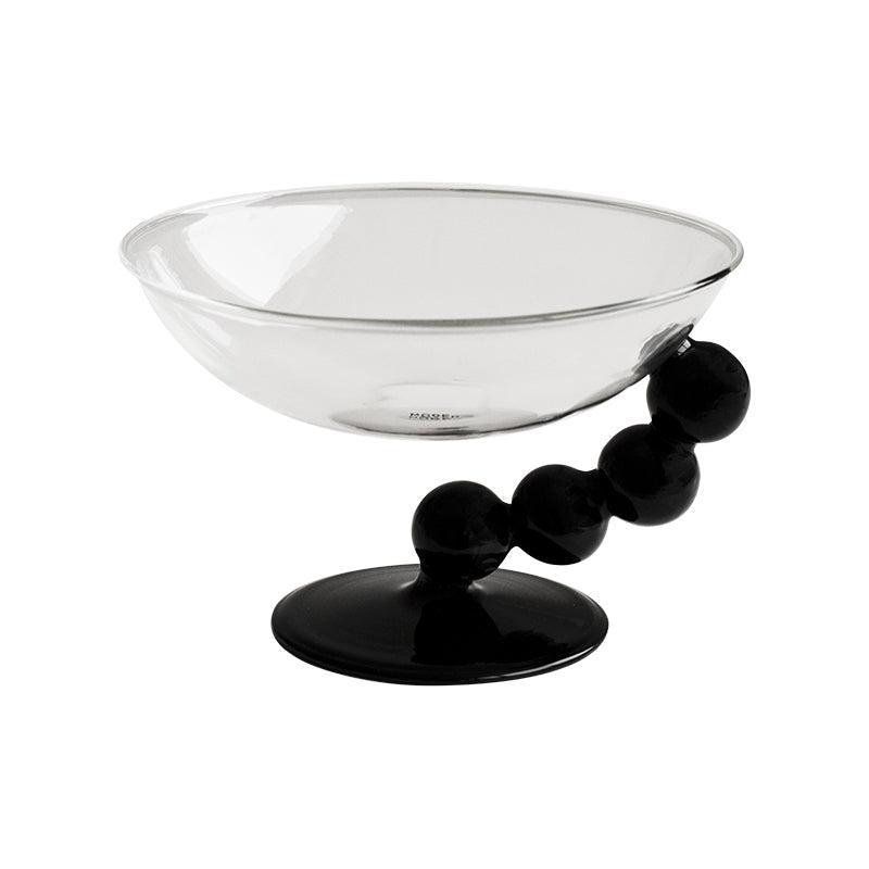 More - Pearl Standing Glass Bowl-Drinkware- A Bit Sleepy | Homedecor Concept Store