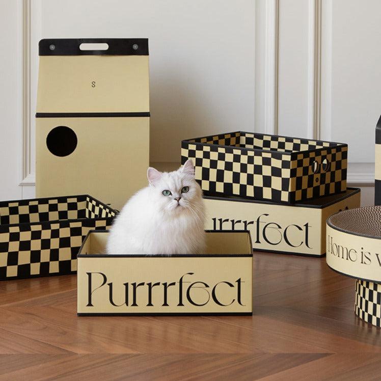 More - Purrfect Cat Scratching Box-Furnishings- A Bit Sleepy | Homedecor Concept Store