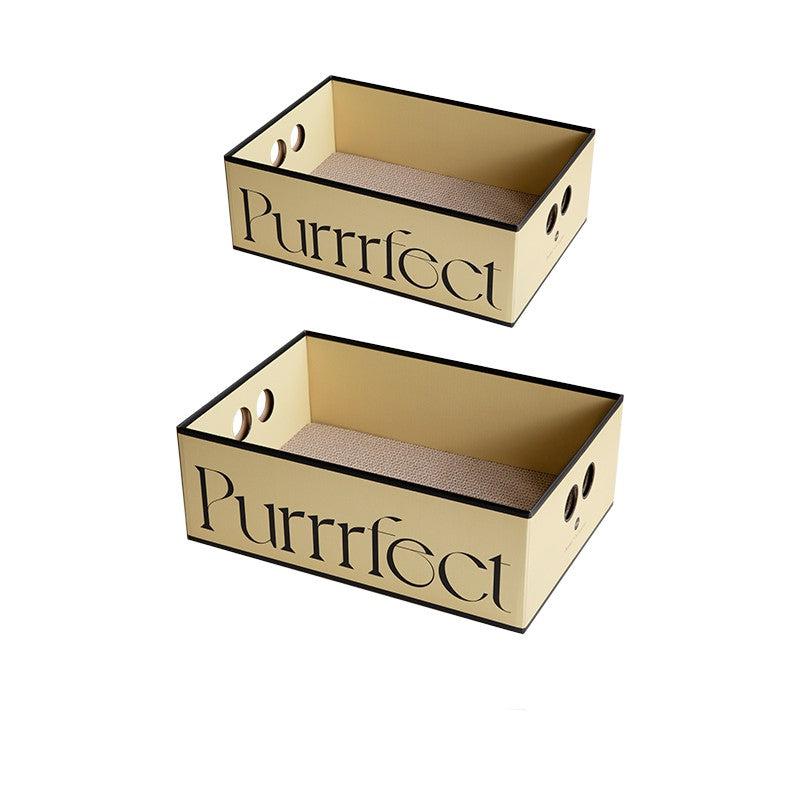 More - Purrfect Cat Scratching Box-Furnishings- A Bit Sleepy | Homedecor Concept Store