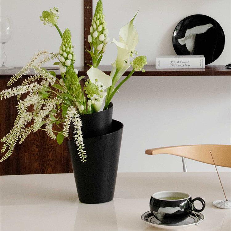 More - Spiral Artistic Resin Vase-Furnishings- A Bit Sleepy | Homedecor Concept Store