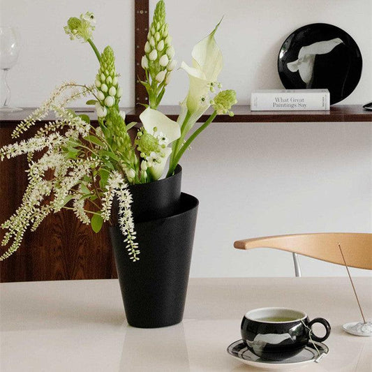 More - Spiral Artistic Resin Vase-Furnishings- A Bit Sleepy | Homedecor Concept Store