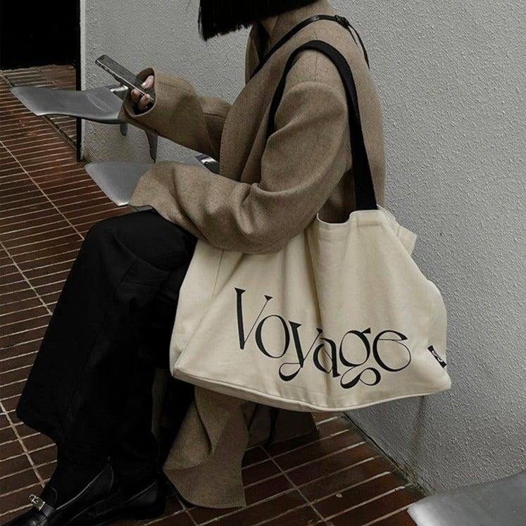 More - Voyage Canvas Tote Bag-Outdoor- A Bit Sleepy | Homedecor Concept Store