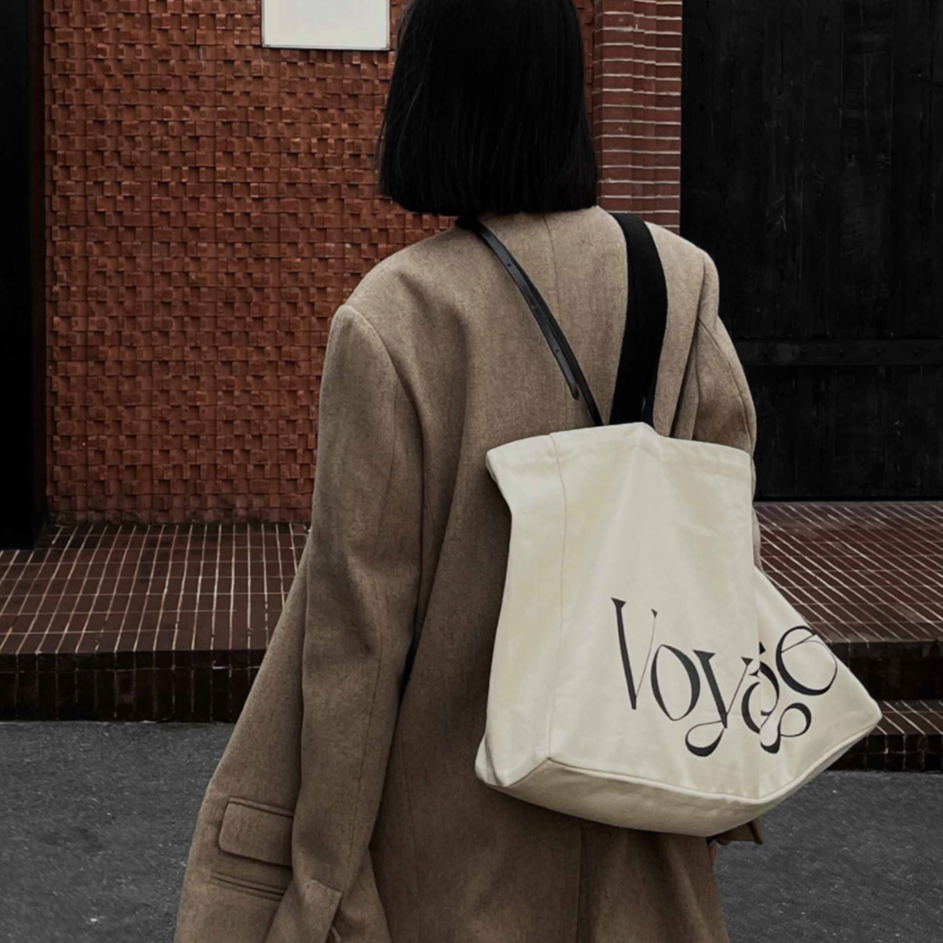 More - Voyage Canvas Tote Bag-Outdoor- A Bit Sleepy | Homedecor Concept Store
