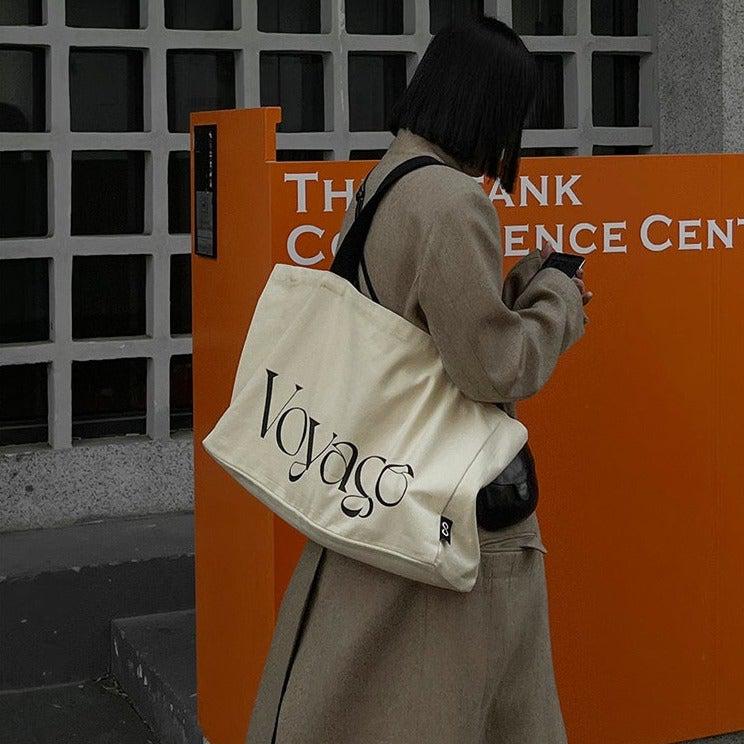 More - Voyage Canvas Tote Bag-Outdoor- A Bit Sleepy | Homedecor Concept Store