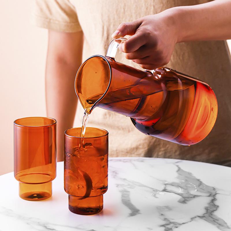 Original Color Geometry Glass Kettle-Drinkware- A Bit Sleepy | Homedecor Concept Store