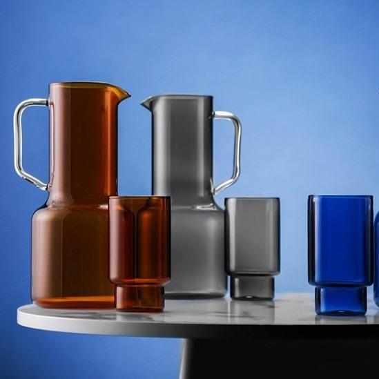 Original Color Geometry Glass Kettle-Drinkware- A Bit Sleepy | Homedecor Concept Store