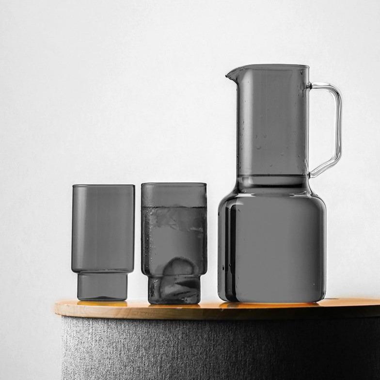 Original Color Geometry Glass Kettle-Drinkware- A Bit Sleepy | Homedecor Concept Store