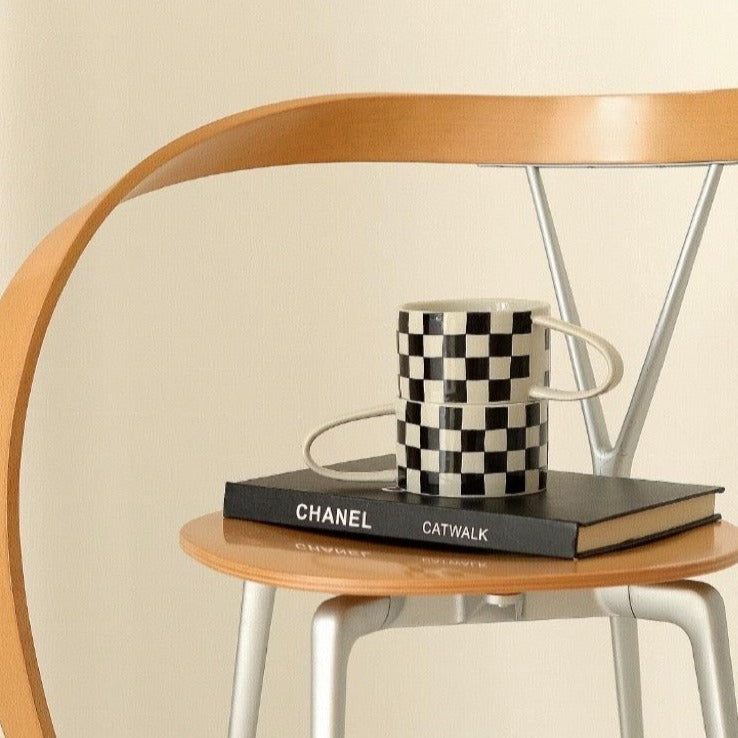 R.F - Checkerboard Mug Set-Drinkware- A Bit Sleepy | Homedecor Concept Store