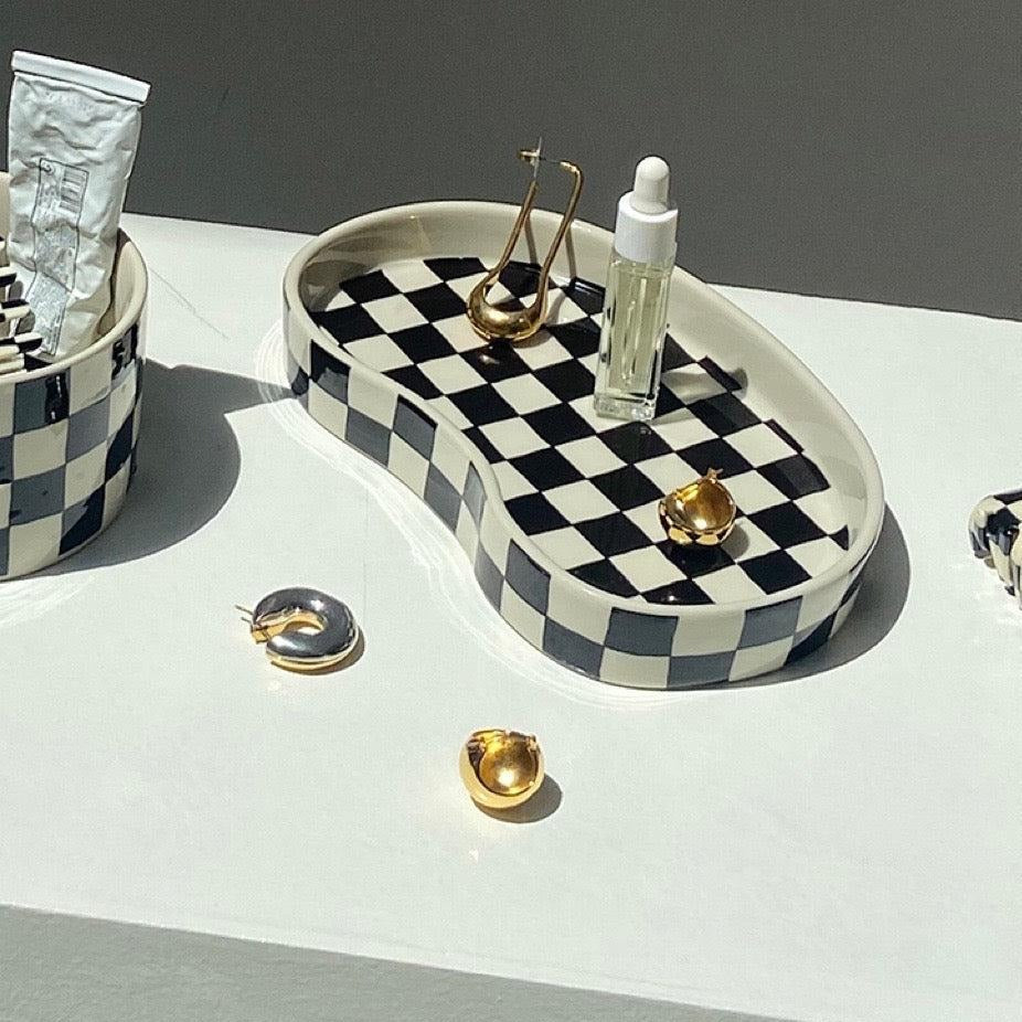R.F - Checkerboard Mug Set-Drinkware- A Bit Sleepy | Homedecor Concept Store
