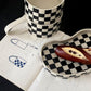 R.F - Checkerboard Mug Set-Drinkware- A Bit Sleepy | Homedecor Concept Store