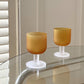 R.F - Vintage Frosted Goblet-Drinkware- A Bit Sleepy | Homedecor Concept Store