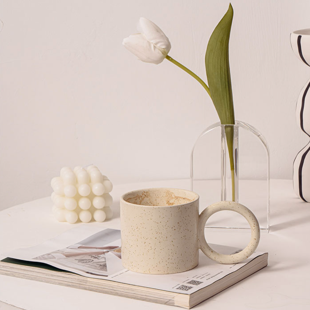 SRM - Big Ear Sesame Mug-Drinkware- A Bit Sleepy | Homedecor Concept Store