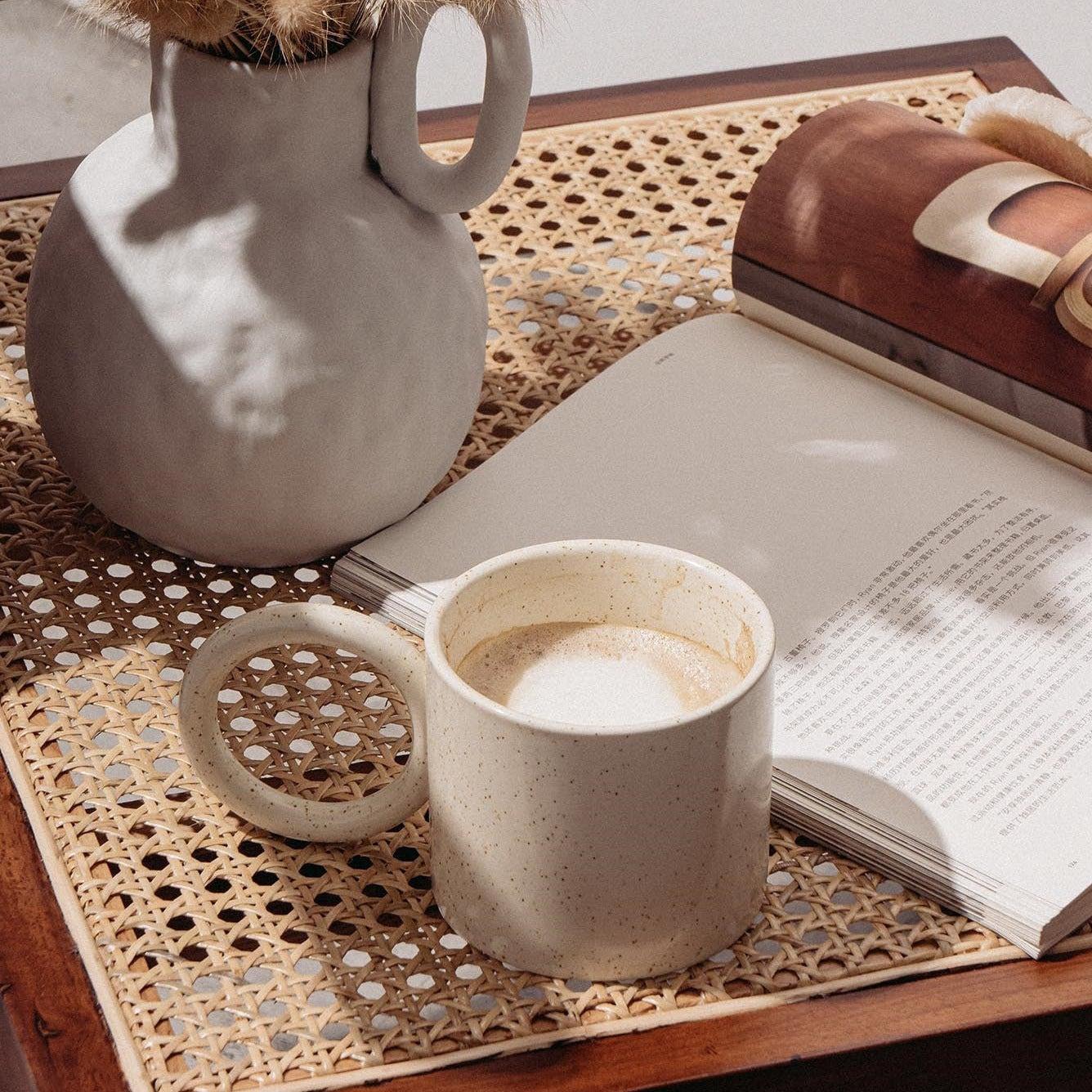 SRM - Big Ear Sesame Mug-Drinkware- A Bit Sleepy | Homedecor Concept Store