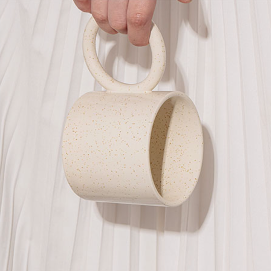 SRM - Big Ear Sesame Mug-Drinkware- A Bit Sleepy | Homedecor Concept Store