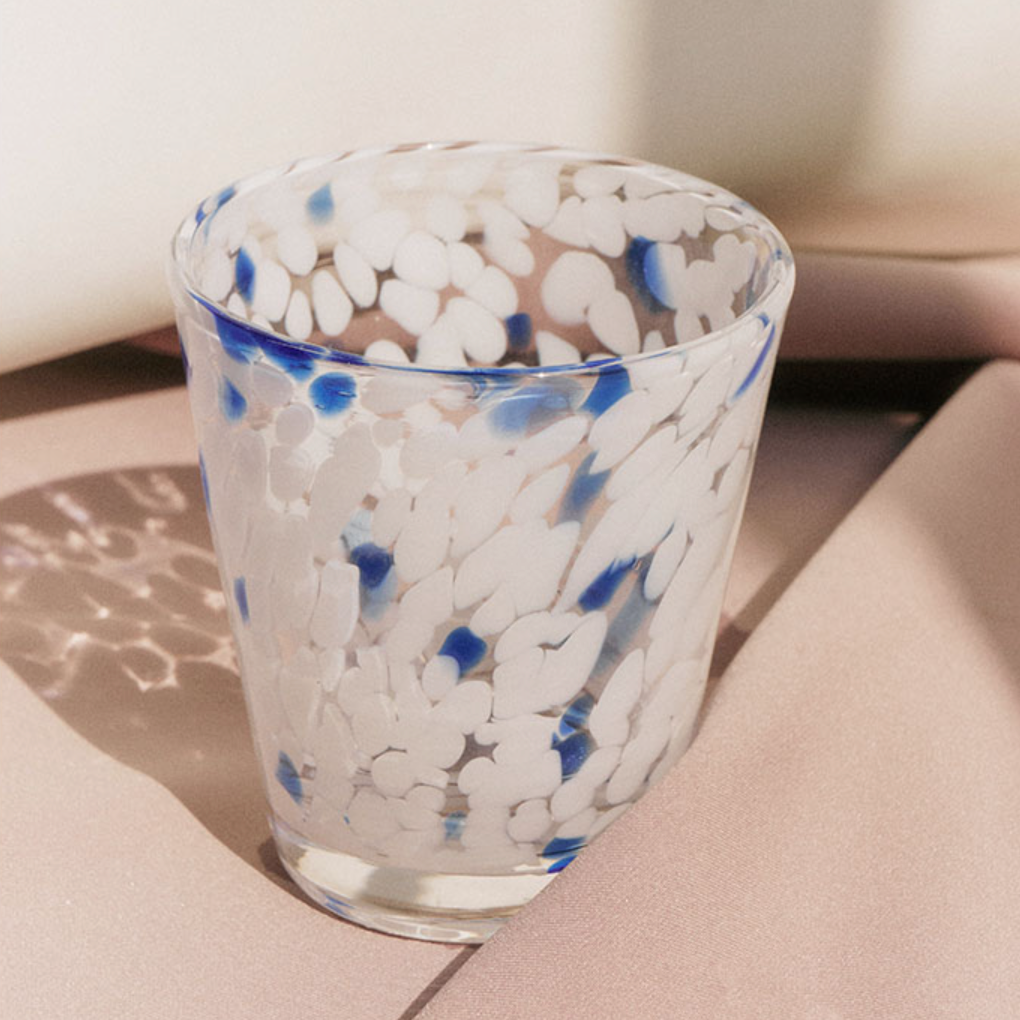 SRM - Blue Ocean Glass Cup-Drinkware- A Bit Sleepy | Homedecor Concept Store