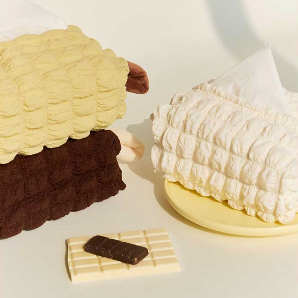 SRM - Chocolate Bar Tissue Holder-Furnishings- A Bit Sleepy | Homedecor Concept Store